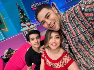 Ivan Gunawan bersama Sarah Azhari.