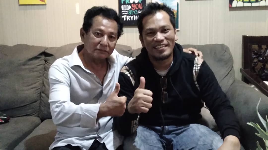 Ayah Rizky Billar dan Adek Erfil Manurung [Instagram]