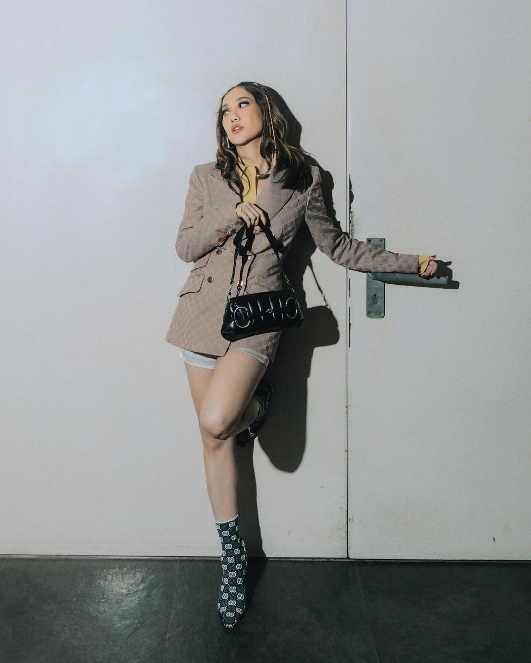 BCL Tampil dengan Outfit serba Gucci [Instagram]