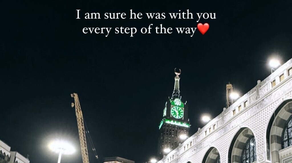 Bunga Citra Lestari Umrah untuk Alm Ashraf Sinclair [Instagram]