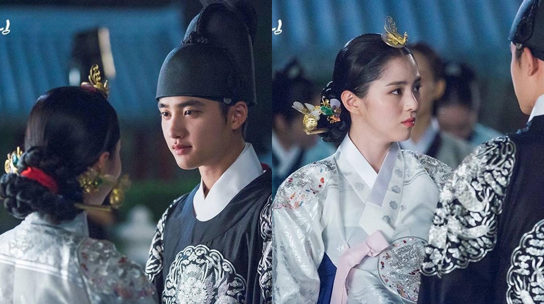 D.O. EXO dan Han So Hee di 100 Days My Prince [Hancinema.net]