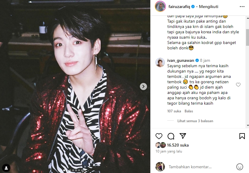 Ivan Gunawan Ikut Bela Sonny Septian yang Dicurigai Gak Normal [Instagram]