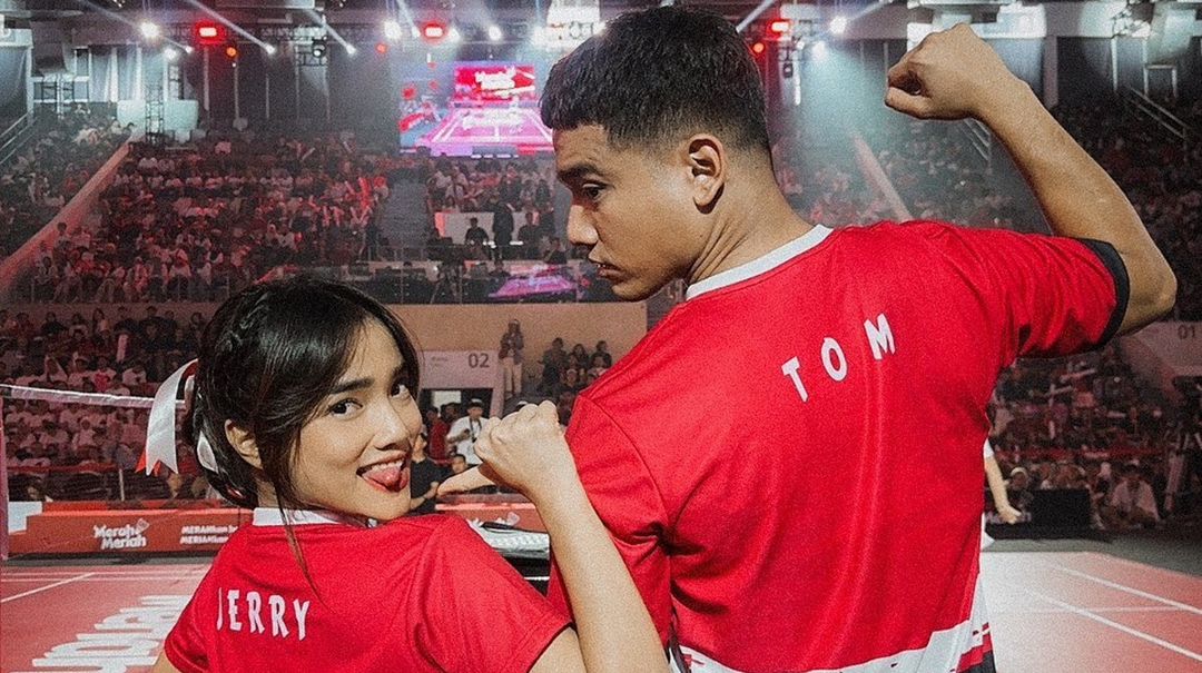 Fuji dan Fadly Faisal di Merah Meriah Sportainment [Instagram]