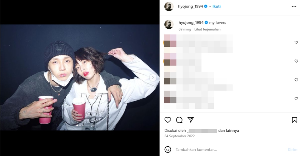 Dawn Belum Move On dari HyunA [Instagram]