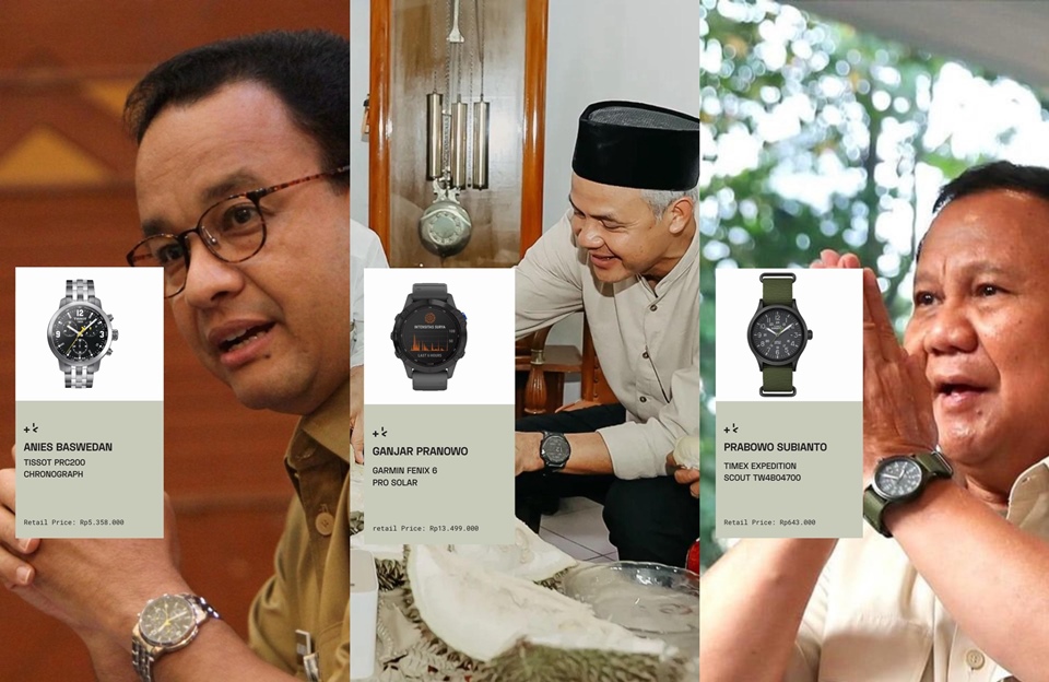 Jam Tangan Prabowo Paling Murah [Instagram]