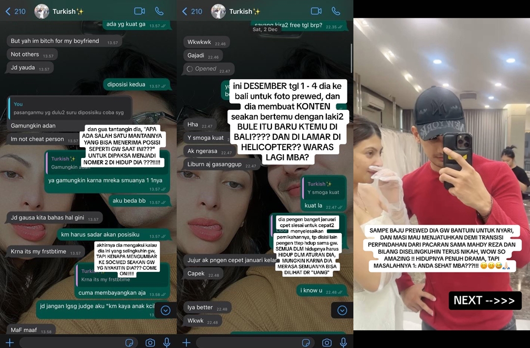 Mahdy Reza Ungkap Diselingkuhi Sarah Keihl [TikTok]