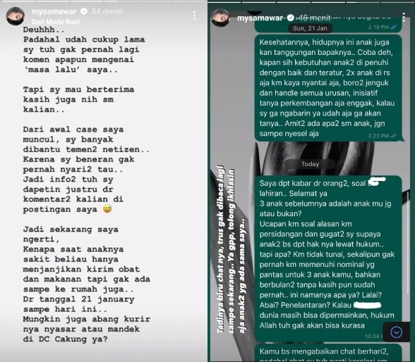 Curhatan Mawar AFI [Instagram Story]