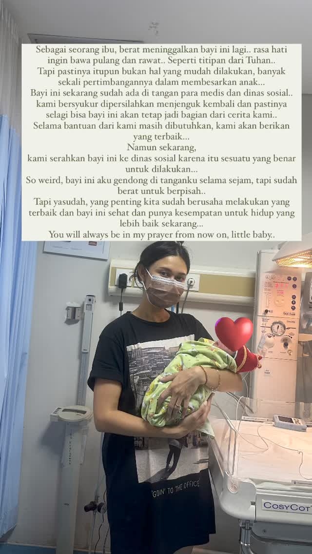 Lydia Kandou Ungkap Kemungkinan Keluarga Adopsi Bayi yang Ditemukan Nana Mirdad [Instagram Story]