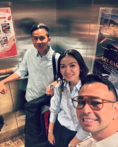 Raffi Ahmad bareng Gibran Rakabuming dan Selvi Ananda [Instagram]