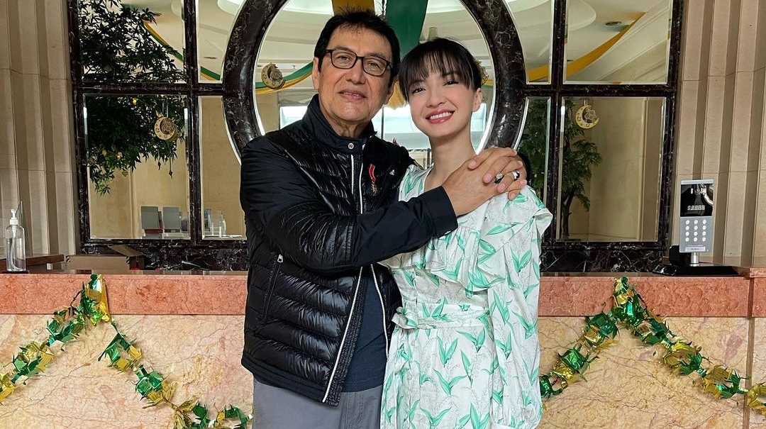 Raline Shah dan Sang Ayah, Rahmat Shah [Instagram]