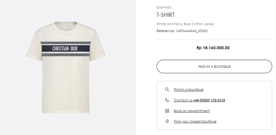 Kaus Oblong Mewah Selvi Ananda [Instagram]