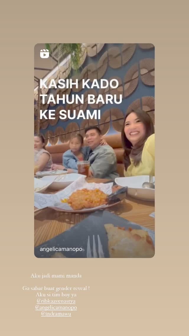 Amanda Manopo Ingin Keponakan Cowok [Instagram Story]