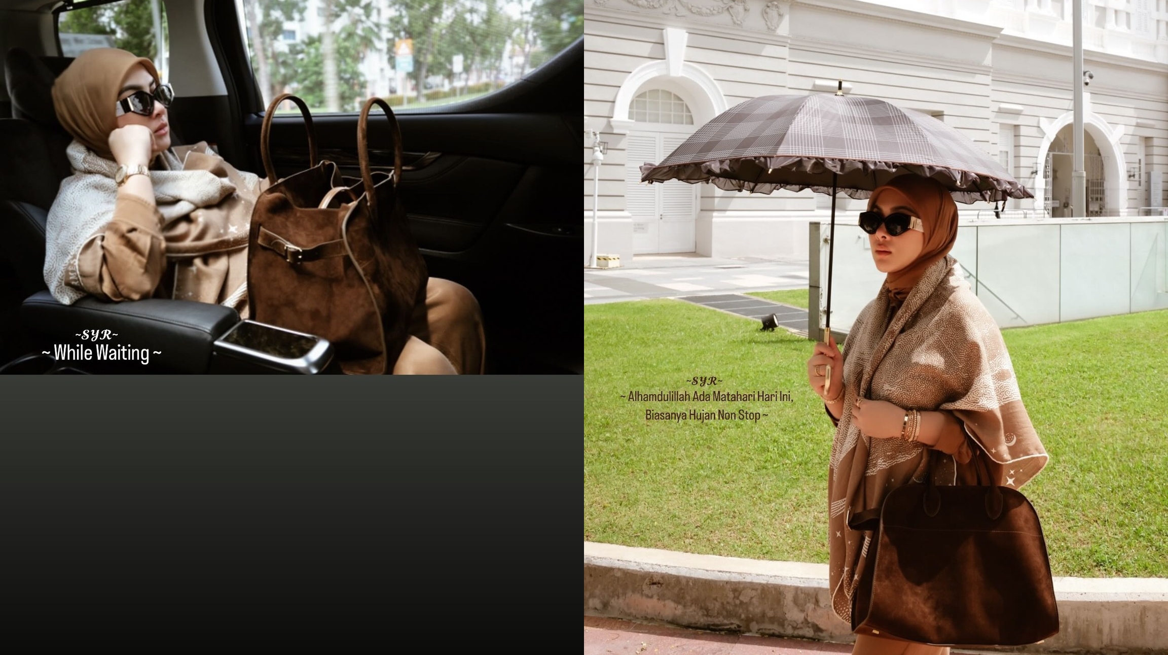 Tas Hermes Syahrini [Instagram]