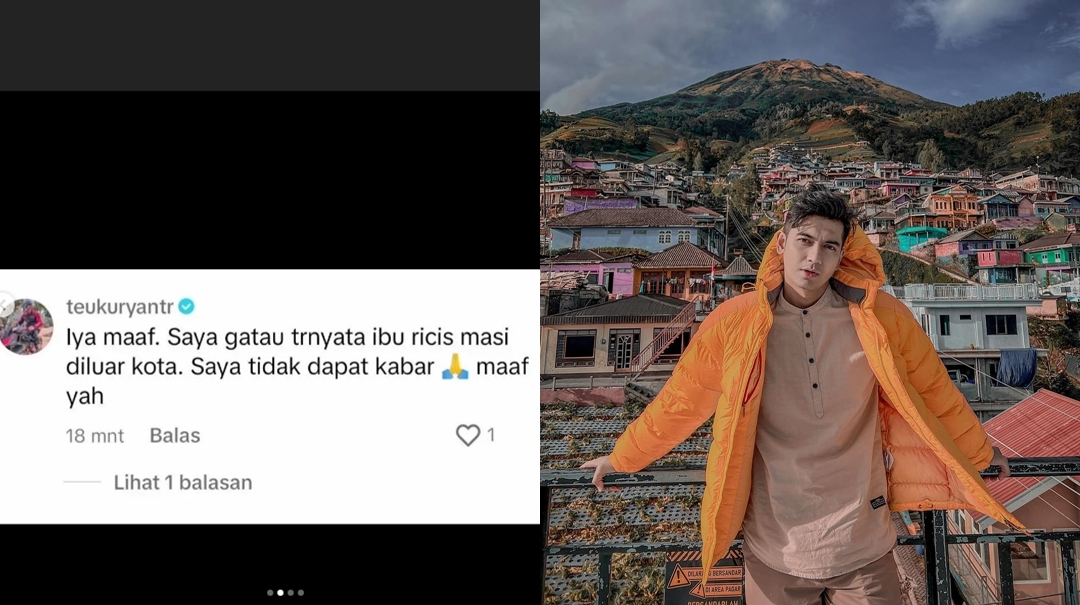 Teuku Ryan Tak Tahu Ria Ricis di Luar Kota [TikTok/Instagram]