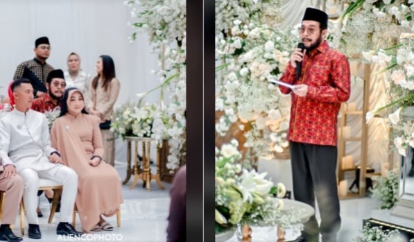 Anwar Usman hadiri acara lamaran Ayu Ting Ting dan Muhammad Fardana [TIkTok]