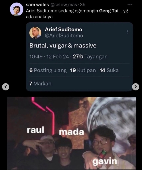 Anak Arief Suditomo