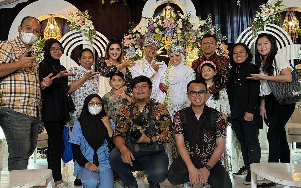 Anang Hermansyah dan Ashanty Kondangan [Instagram]