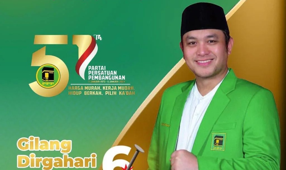 Gilang Dirga Ikhlas Gagal Nyaleg [Instagram]