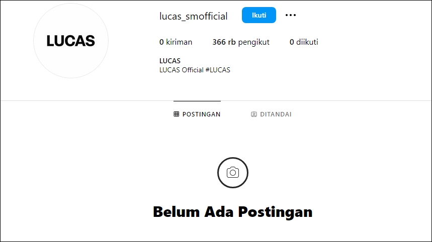 Akun Instagram Lucas