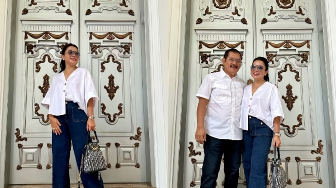 Mayangsari Tenteng Tas Rp66 Juta saat Nyoblos ke TPS