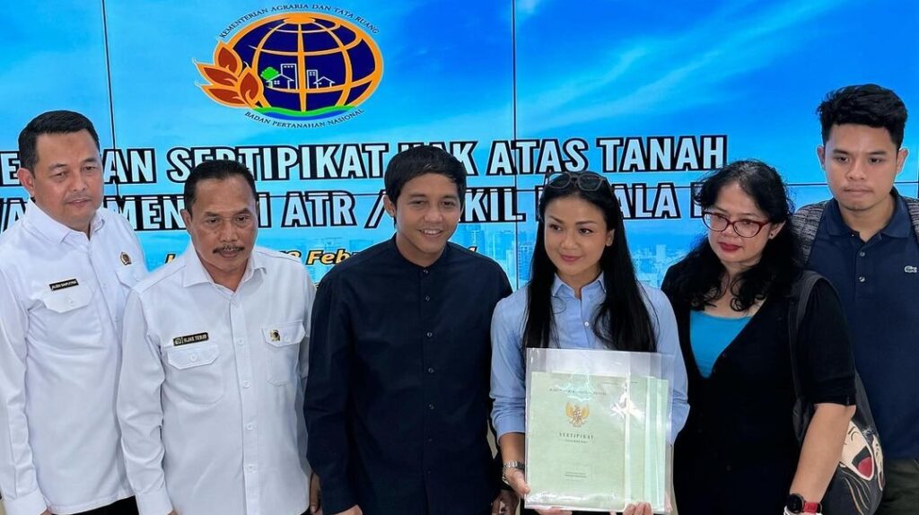 Nirina Zubir Akhirnya Menang Lawan Mafia Tanah