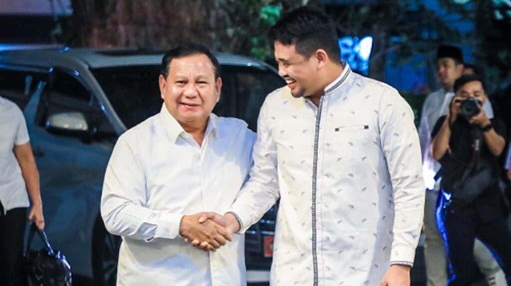 Prabowo dan Bobby Nasution