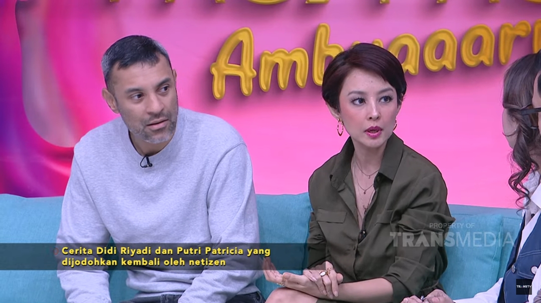 Didi Riyadi dan Putri Patricia di "Pagi Pagi Ambyar"