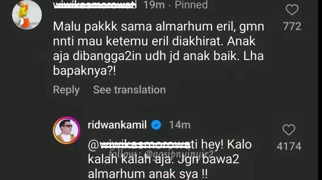 Ridwan Kamil Ngamuk Almarhum Eril Disinggung Gara-gara Beda Pilihan Paslon