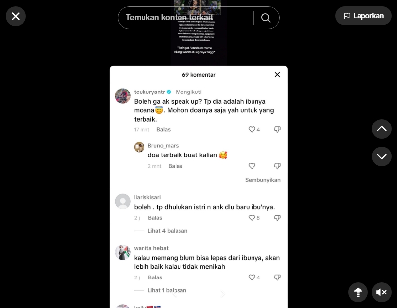 Teuku Ryan Ogah Umbar Aib Ria Ricis [TikTok]