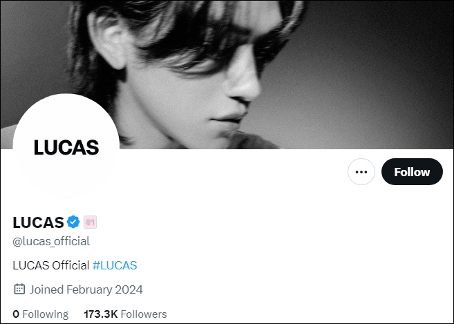 Akun Twitter Lucas