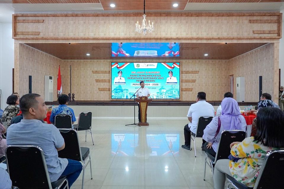Bobby Nasution Sampaikan Harapan pada Wartawan Medan Menuju Indonesia Emas 2045