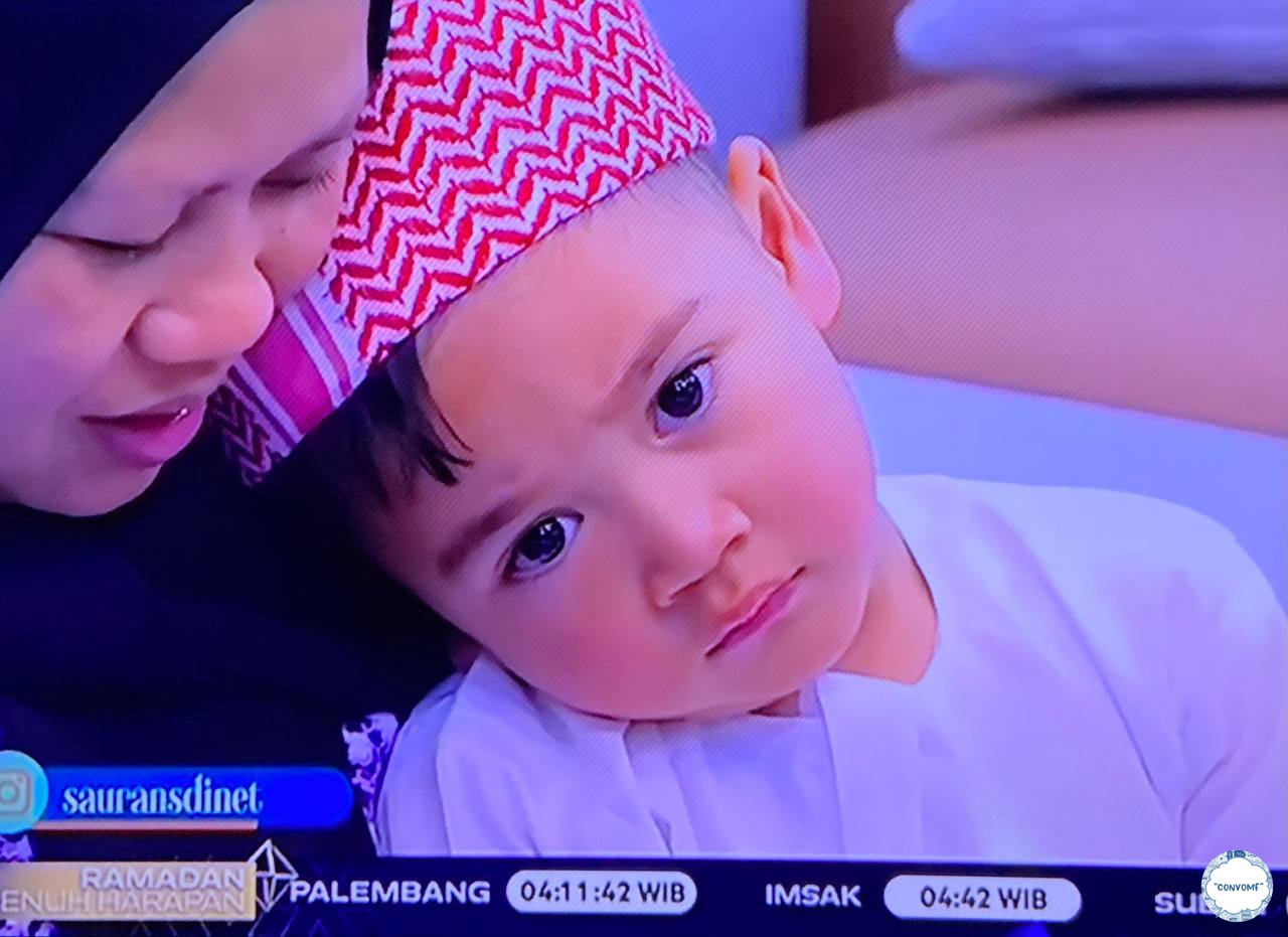 Rayyanza Syuting Acara Sahur