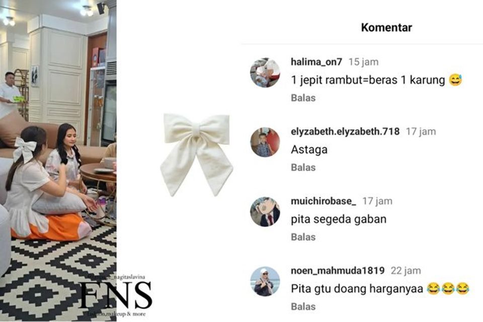Pita Coquette Nagita Slavina [Instagram]