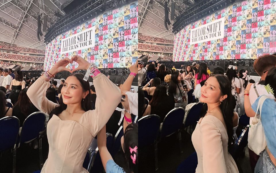 Prilly Latuconsina Tak Kuasa Tahan Tangis kala Nonton Konser Taylor Swift 
