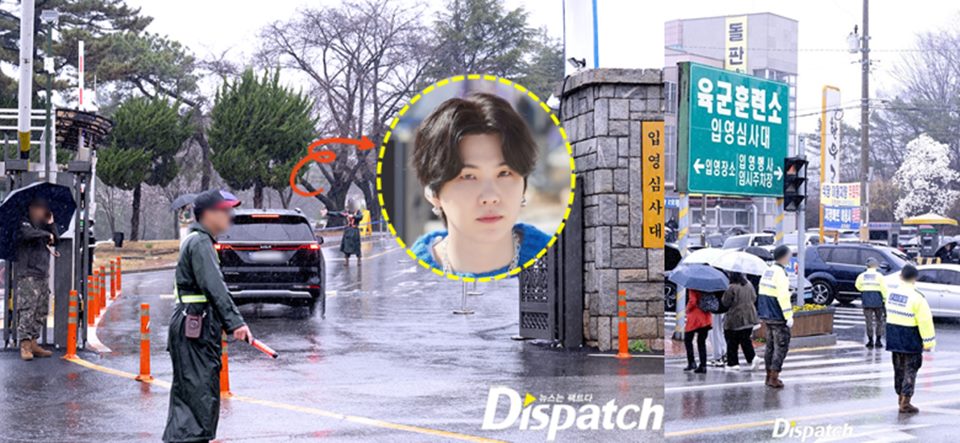 Suga BTS di Pusat Pelatihan Nonsan 