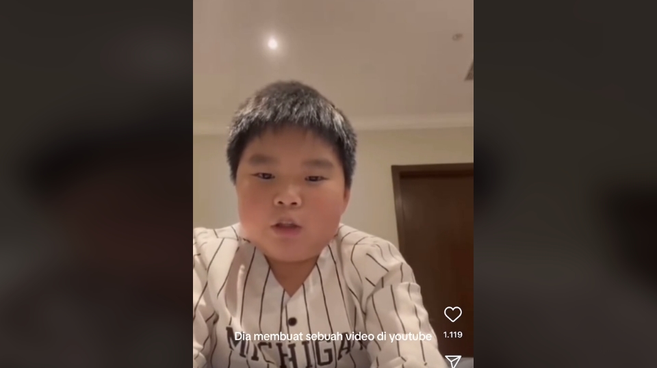 Anak Laki-laki Amy dan Aden Wong