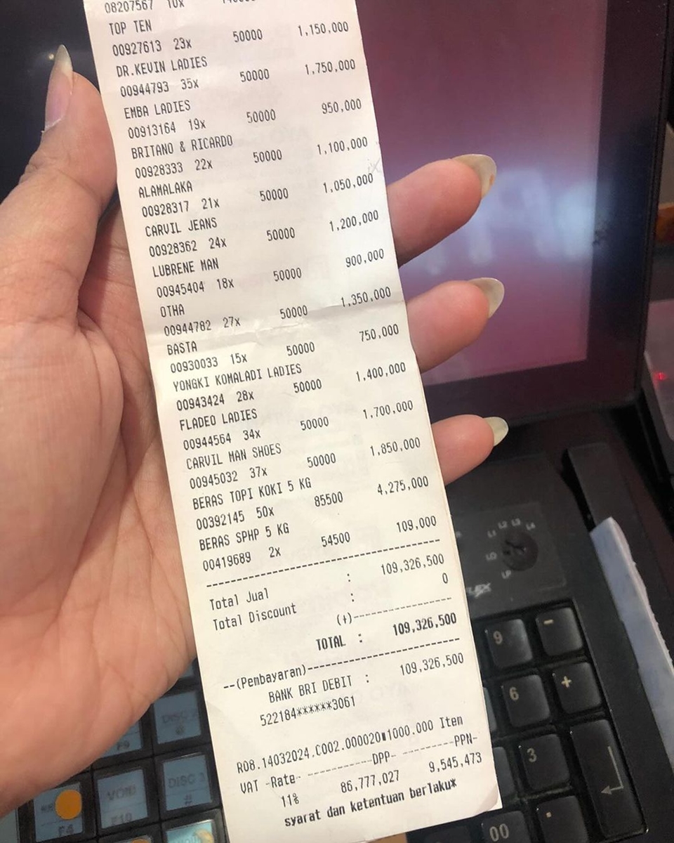 Bill Belanja Inul Daratista