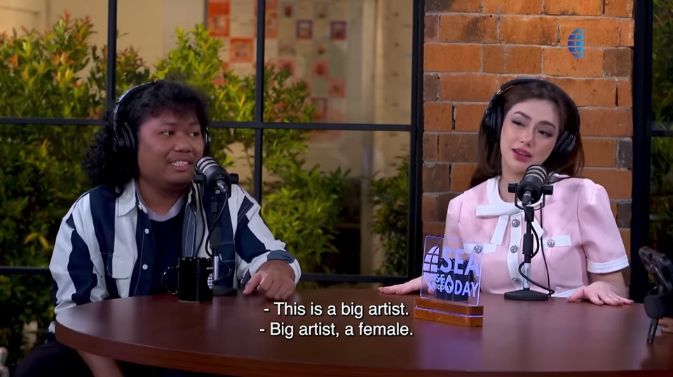 Marshel Widianto dan Celine Evangelista di Podsea