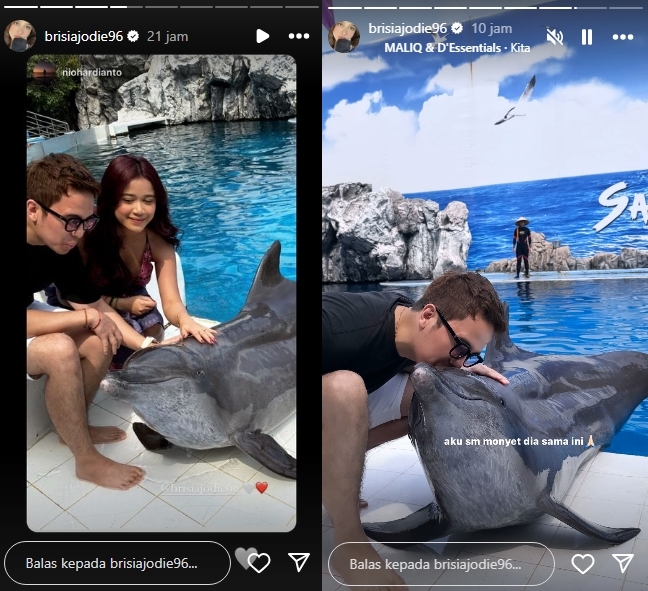 Brisia Jodie Liburan bareng Pacar