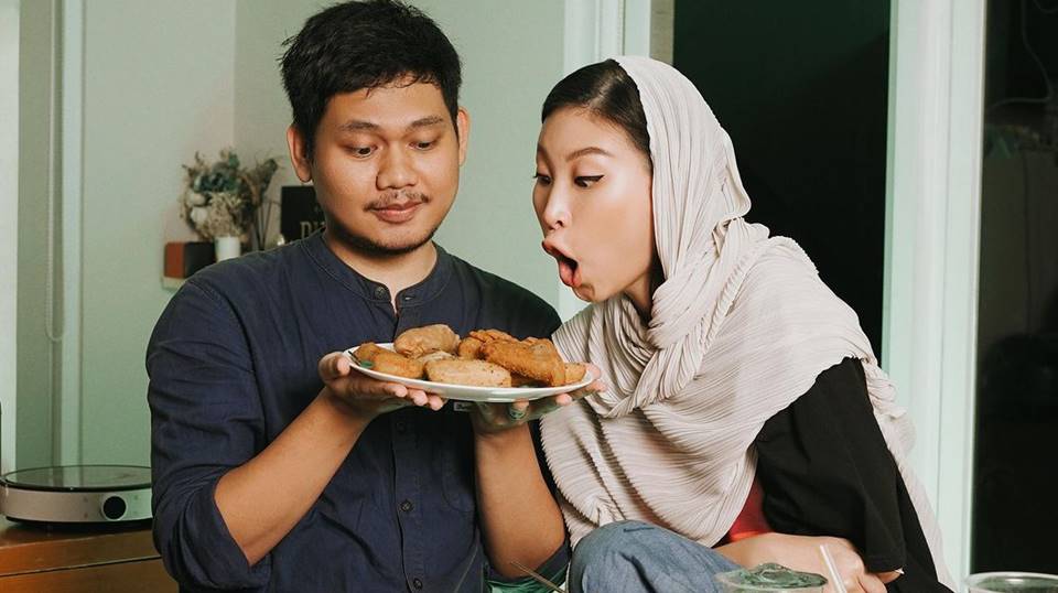 Patricia Gouw cobain takjil pertama kali [Instagram]
