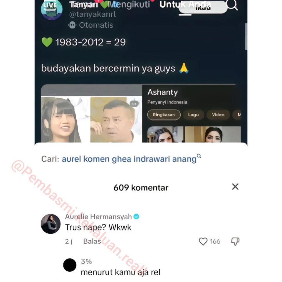 Aurel Hermansyah Bela Ayahnya yang Dihujat Buntut Cecar Ghea Indrawari soal Nikah