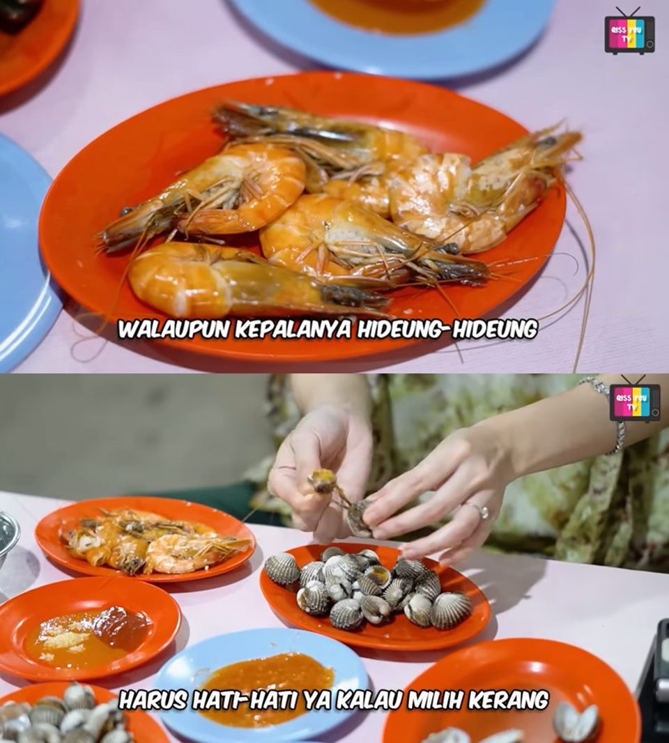 Seafood Favorit Ayu Ting Ting [YouTube]