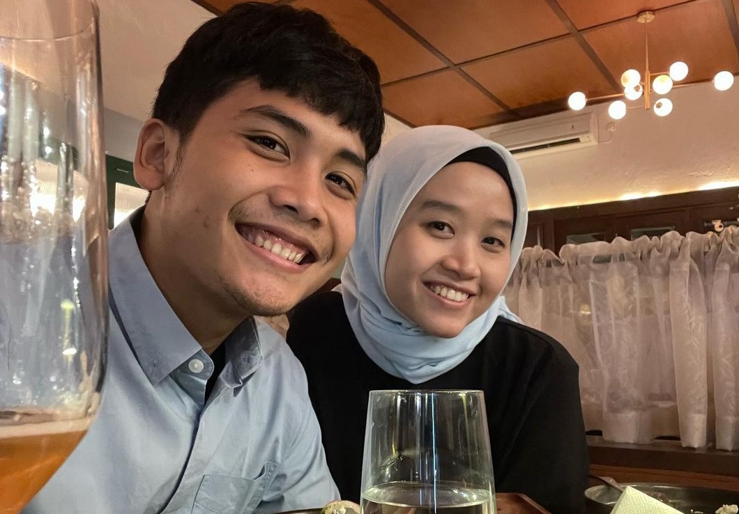 Bintang Emon dan istri. [Instagram]