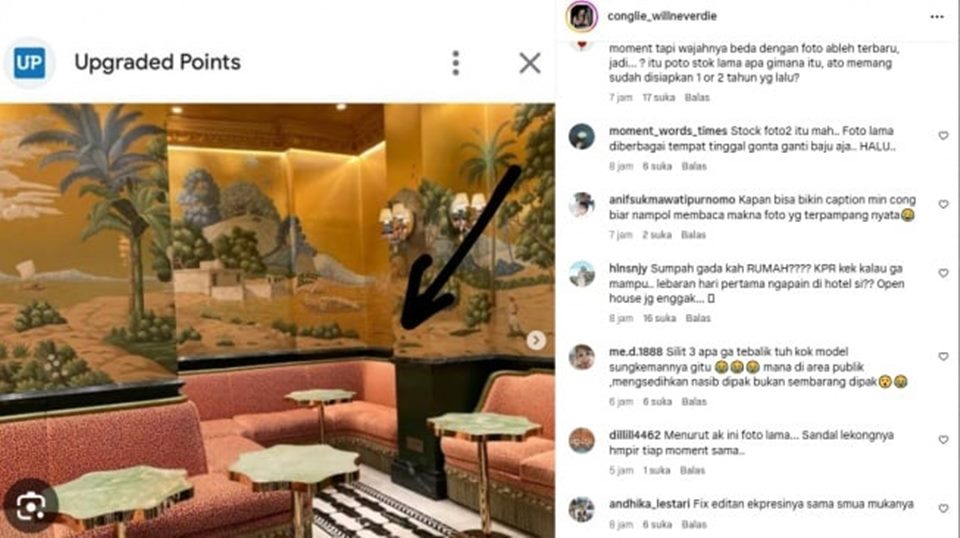 Hotel Diduga Lokasi Foto Lebaran Syahrini [Instagram]