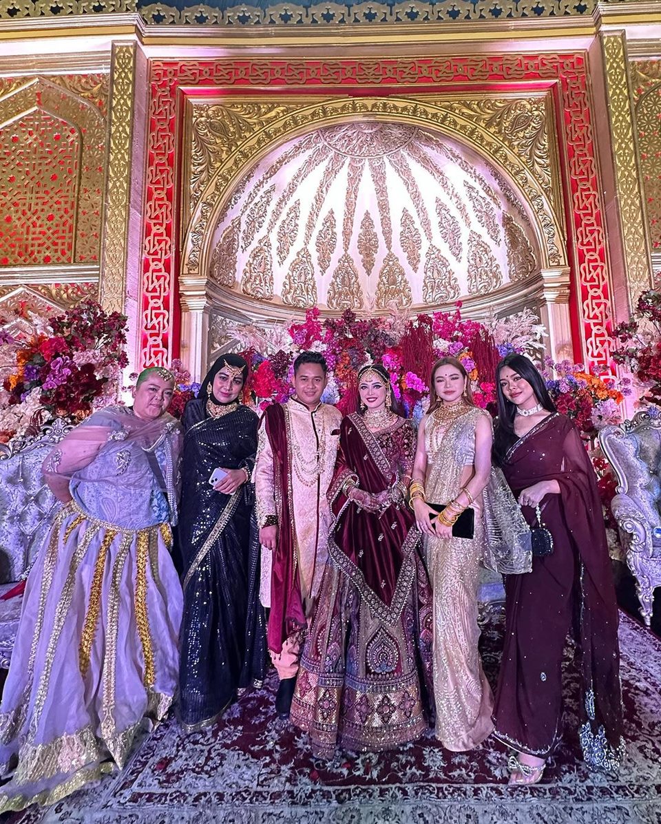 Lady Rara di Pernikahan Putri isnari