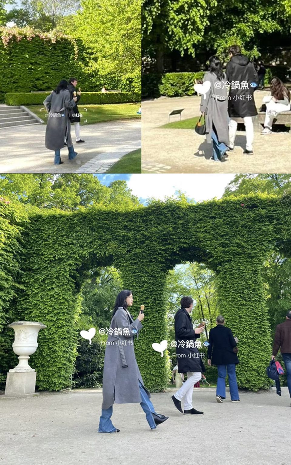 Lisa BLACKPINK dan Frederic Arnault Jalan Bareng [x.com]