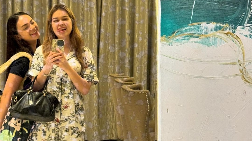 Violenzia Jeanette Bagikan Momen Salat bareng Rebecca Klopper