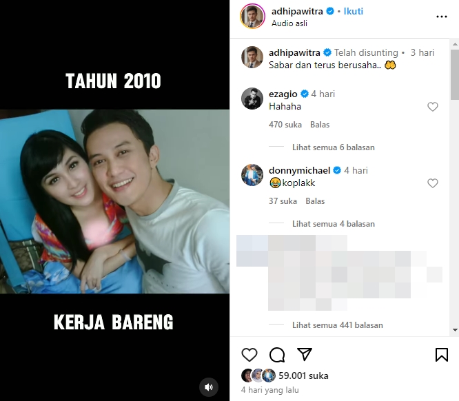 Eza Gionino dan Donny Michael