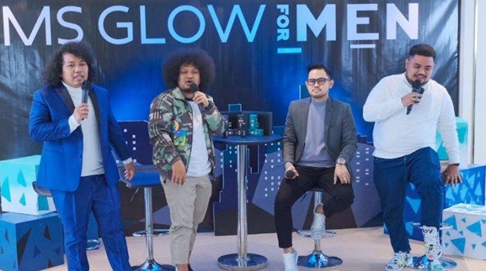 Babe Cabita dan Rigen Rakelna di Acara MS Glow Men bareng Marshel Widianto dan Juragan 99