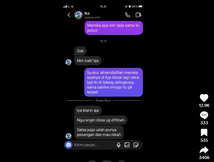 Salshabilla Adriani Diungkap Ibu Rizky Nazar Mau Nikah
